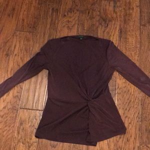Ann Taylor burgundy too